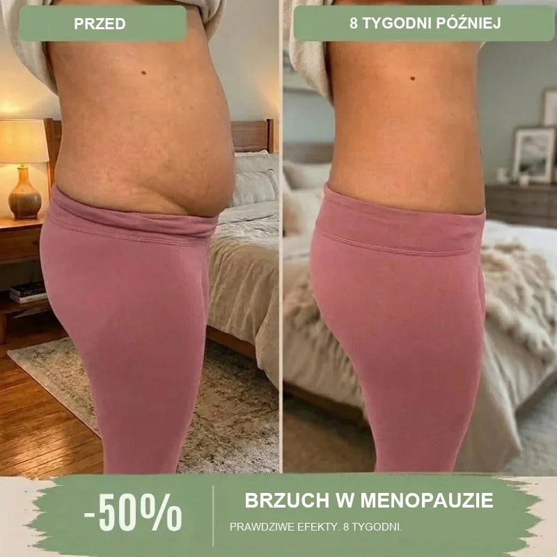 Modelujące Majtki z Wysokim Stanem na Okres Po Porodzie i Menopauzę