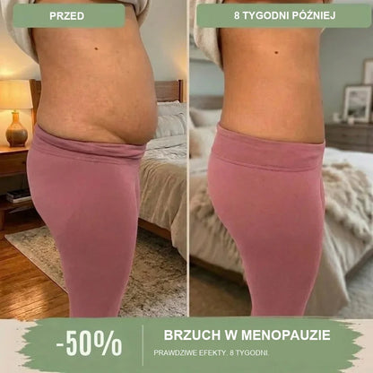 Modelujące Majtki z Wysokim Stanem na Okres Po Porodzie i Menopauzę