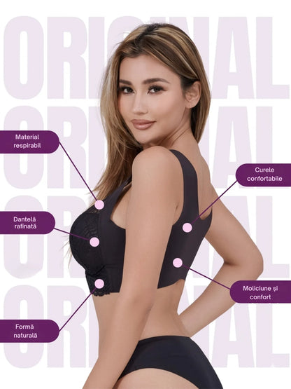 Nina – Sutien Push-Up Confortabil Fără Sârmă RO