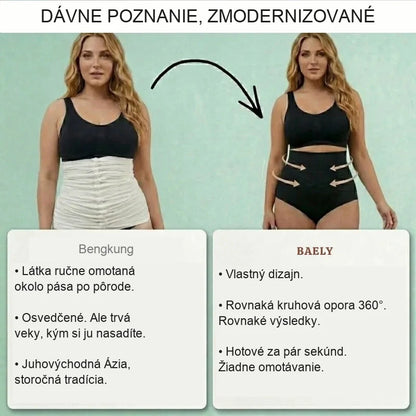 Sťahovacie nohavičky s vysokým pásom po pôrode a počas menopauzy